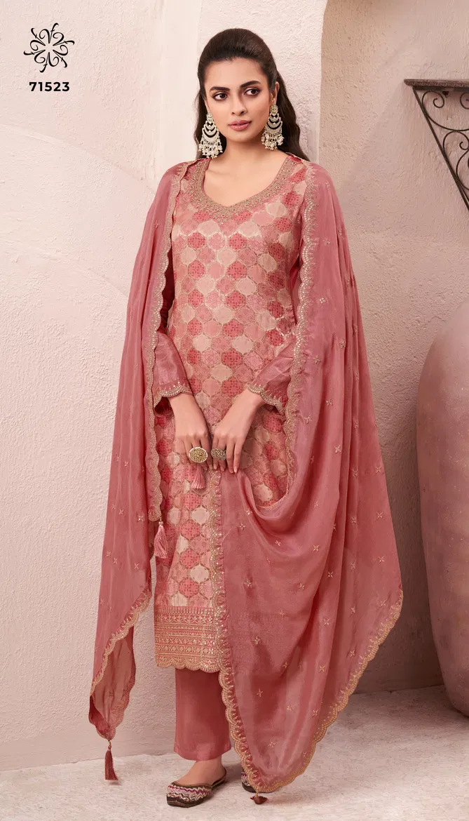 Aasmaa By Vinay Kuleesh Designer Salwar Kameez Wholesale Price